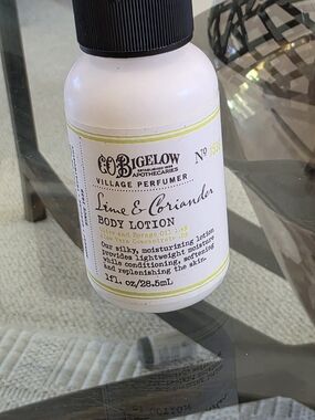 C.O. Bigelow Lime & Coriander Body Lotion - 1fl Small